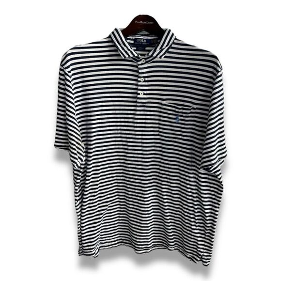 Blue Polo Ralph Lauren Soft Touch Polo Shirt Size XL - Picture 1 of 9